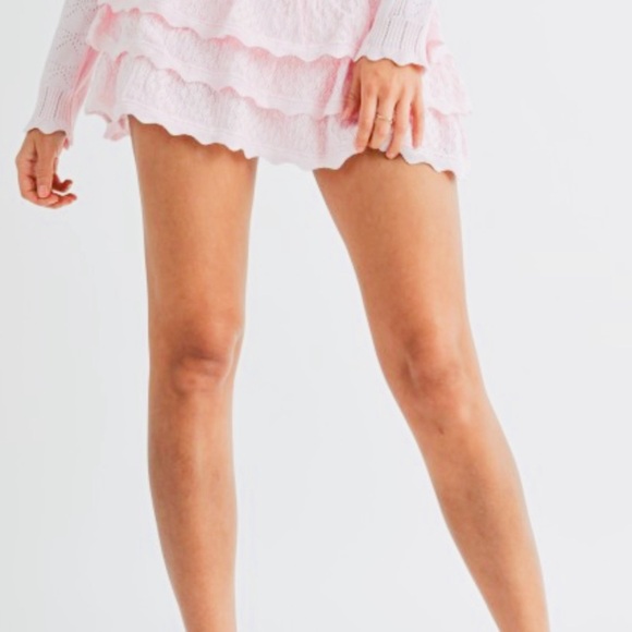 PINK CHAMPAGNE Knit Cardigan and Skirt Set - Picture 5 of 6